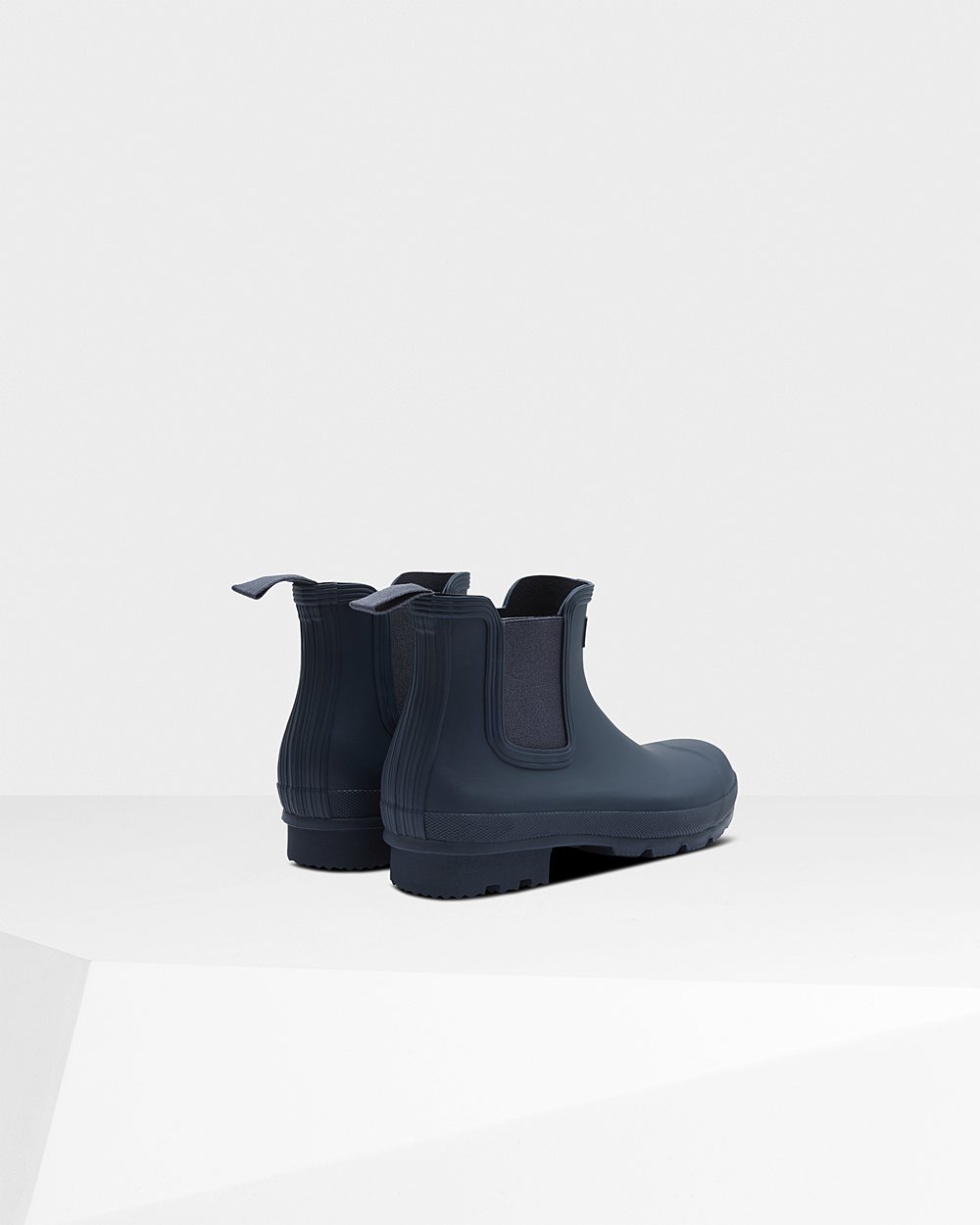 Chelsea Boots Herr - Hunter Original - Marinblå - 237695-TJP